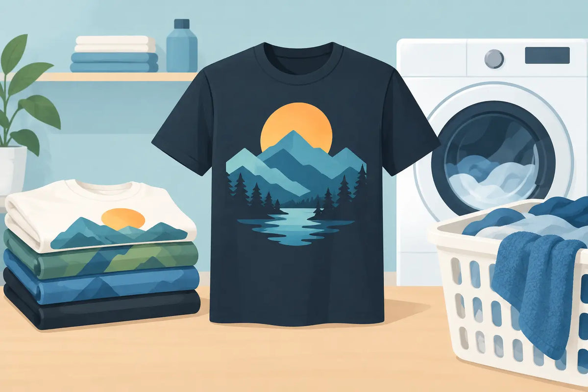 How to Wash Graphic T-Shirts Without Fading