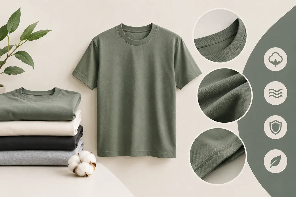 How to Identify Quality T-Shirt Fabric Properly