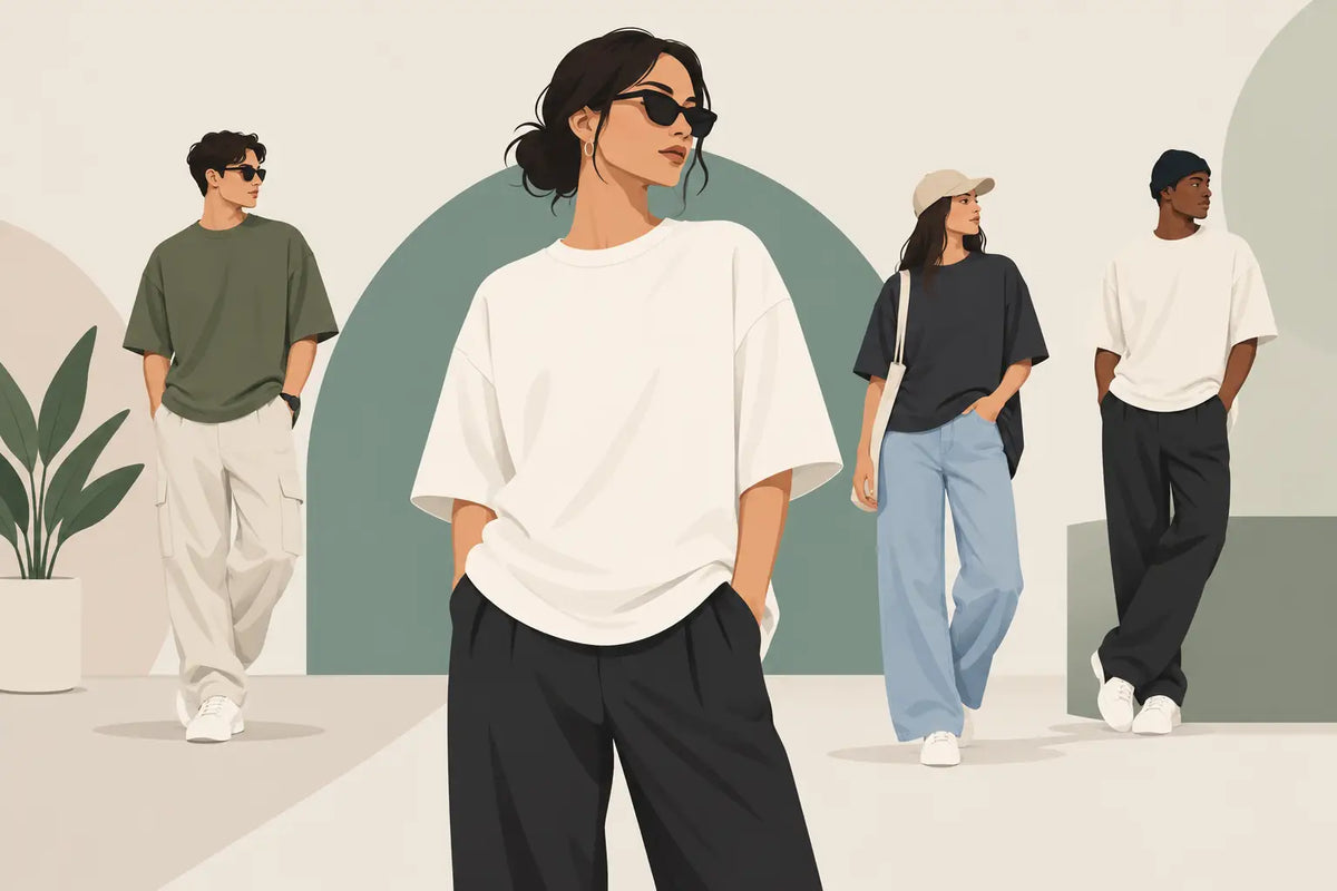How to Style Oversized T-Shirts With Authority