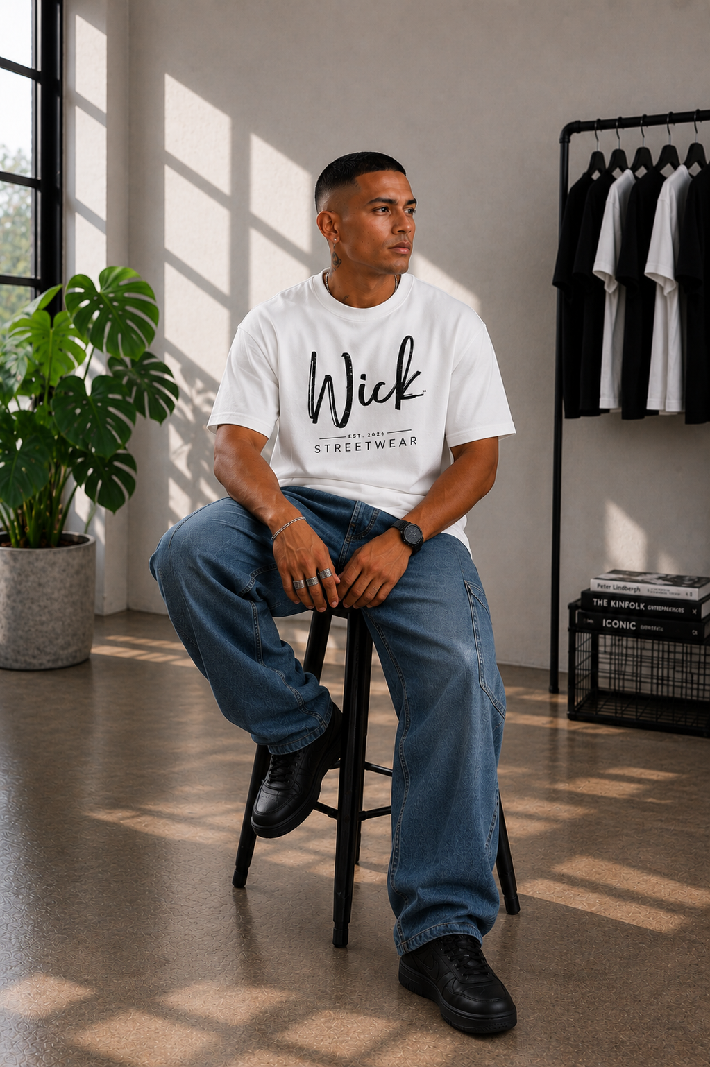 Wick Airweight White Tee