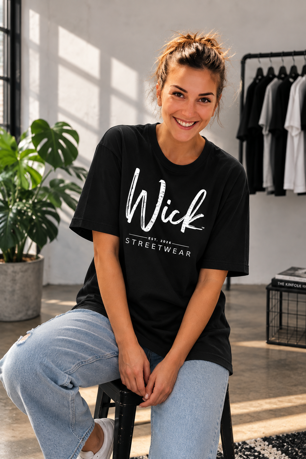 Wick Airweight Black Tee