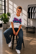 Wick Origins White Graffiti Tee